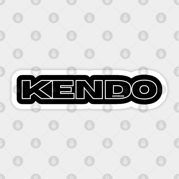 Kendo Sticker by Kenshin